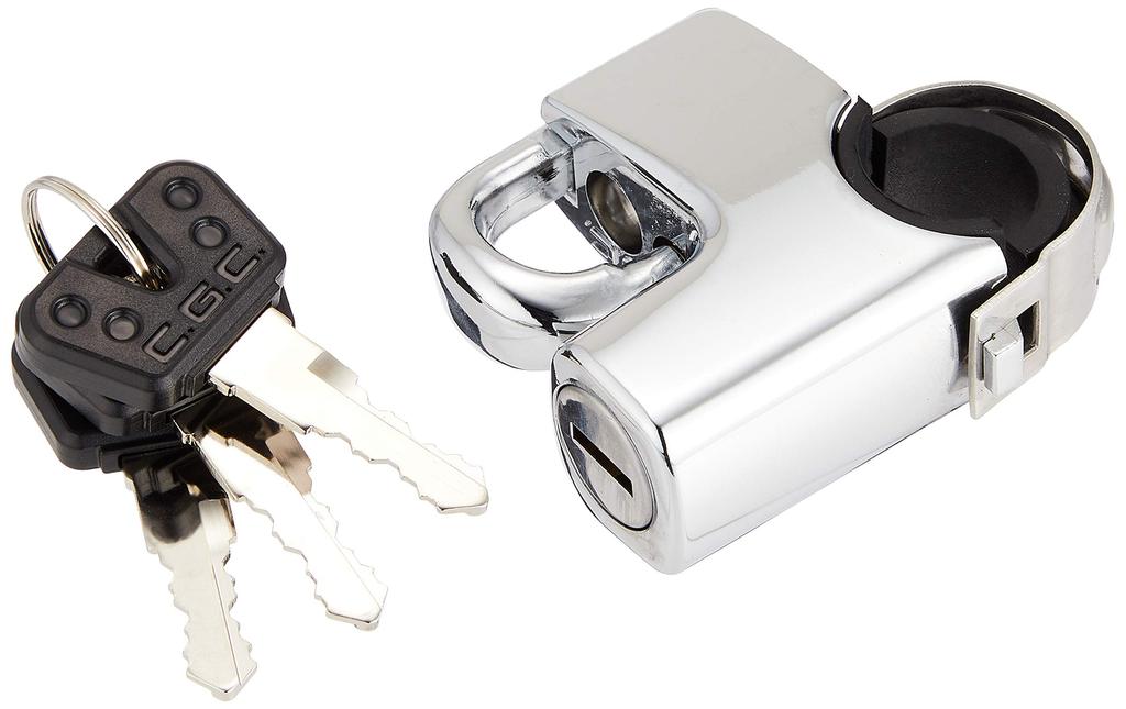 Helmet C.G.C. Lock, 22-25mm Diameter, Plated, CGC-21114