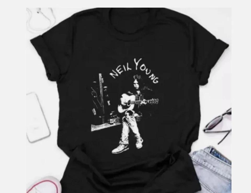 Neil Young t shirt, cotton shirt, Unisex cotton shirt