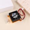 1Pc Dc5V 12V 24V 4010 Computer 3D Printer Cooler Miniature Cooling Fan Graphics Card Fan With Heat Sink Cooler 4010 Cooling Fan