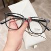 Customization Square Large Frame Myopia Glasses Women Men Presbyopia Glasses Ultralight Eyewear Fashion Prescription Eyeglasses