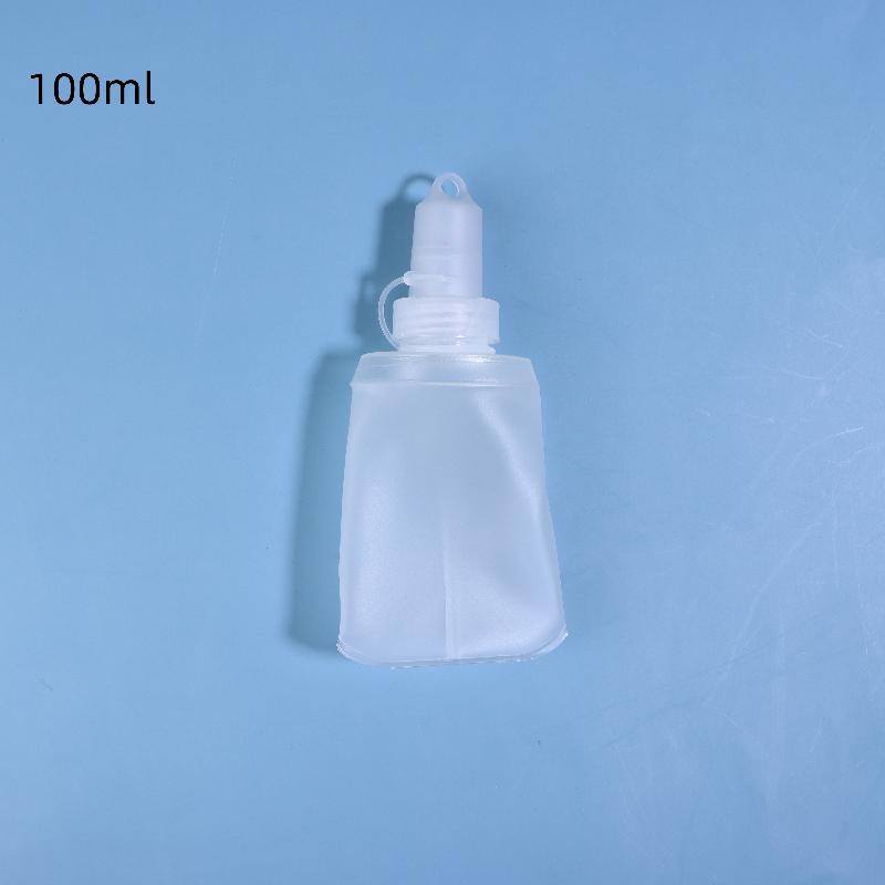 Folding Water Bottle TPU Collapsible Soft Flask Outdoor Sport Hiking Camping Running Portable Soft Water Bottle