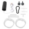 Aquarium USB Air Pump Small Oxygen Pump with 2 Air Stone Tubing Hanging Buckle for Fish Tank Outdoor Fishing