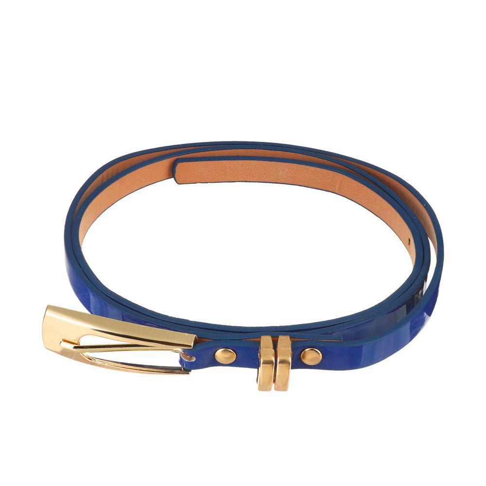 Регулируемый повседневный пояс из искусственной кожи, женский пояс-кушак для платья, узкий тонкий пояс, пояс на талию