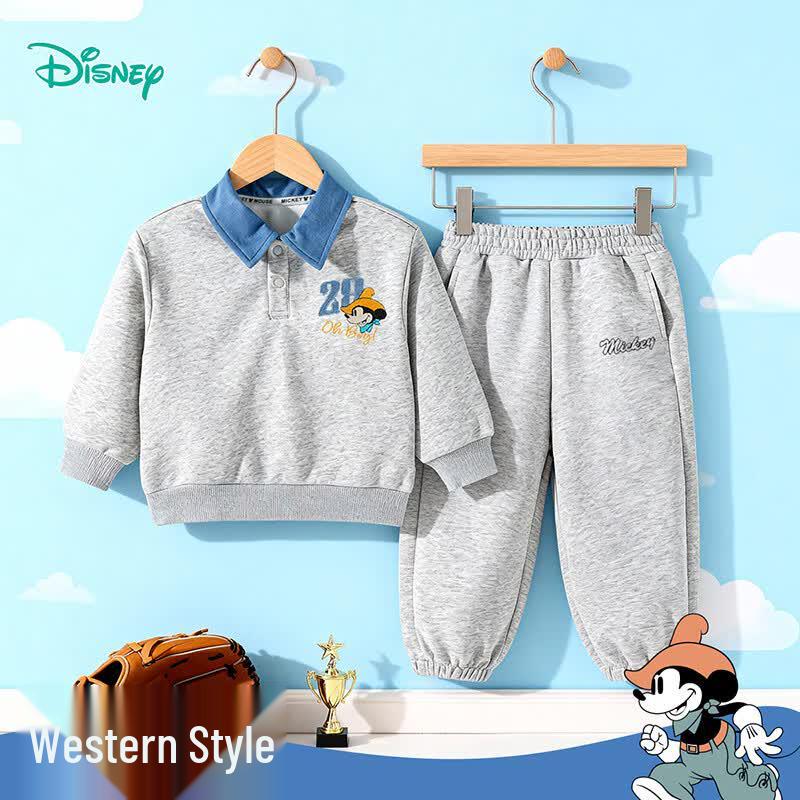 Disney Комплект из худи и спортивных штанов в стиле поло для мальчиков