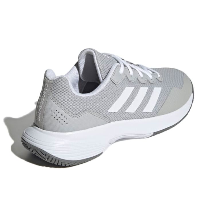 Adidas Gamecourt 2.0 Прочные Нескользящие Теннисные Кроссовки Мужские Кроссовки Холодный Серый GW2992
