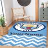 Manchester City Customize Your Name Floor Mat Design for Playrooms Study room Hallway Entryway Anti-slip Rug Anime Office Decor Wedding Party Gift