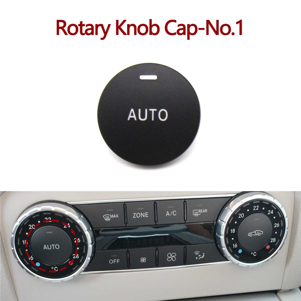 Car Air Conditioner Climate Control Switch Buttons Knob Cover For BENZ C GLK ML GL GLS GLE G W204 X204 W166 W292 W463 C300 GL350