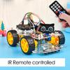 OSOYOO Arduino UNO Многофункциональный Образовательный Робот-Машина V2.1 STEM Дистанционное Управление Приложение 4WD Сборка, Программирование, Обучение Образовательный Электрический Робототехнический