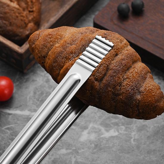 Stainless Steel Serving Tongs with Non-Slip Grip Long Handle BBQ Buffet