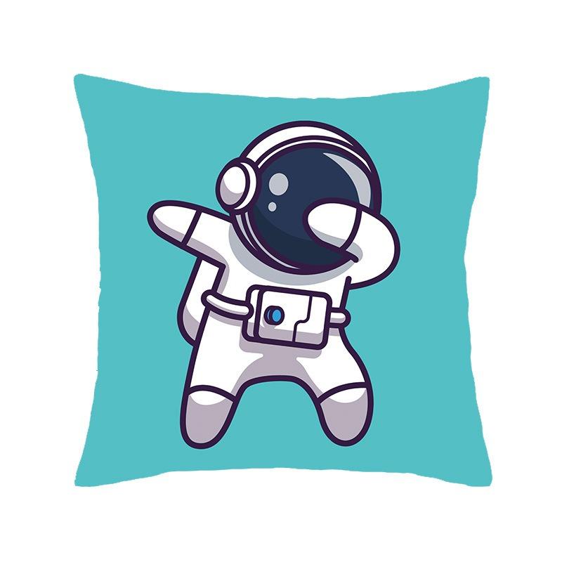 Juste De Coussin De Luxe Avec Imprimé Animal De Dessin Animé, Petit Tigre Mignon, Taie D'oreiller, Décoration D'intérieur, Bureau, Canapé, Voiture