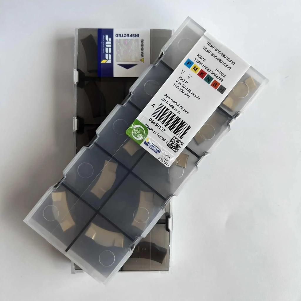 TGMF635-080 IC830 /Промышленные сменные твердосплавные пластины 10 шт.