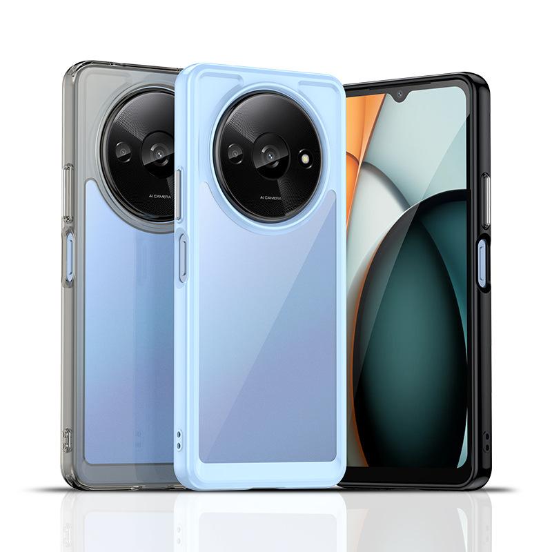 Подходит для цветного чехла для мобильного телефона Redmi A1, чехла для мобильного телефона Poco C11, A1X, полностью закрывающего космического чехла, акрилового чехла 1-го поколения A1S