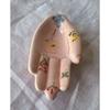 Б/у Новый поднос для аксессуаров Anthropologie ANTHROPOLOGIE Маленькая тарелка Фигурка Natalielete Керамика Ручной мотив