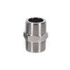 304 Stainless Steel Hex Double External Thread Straight Connector