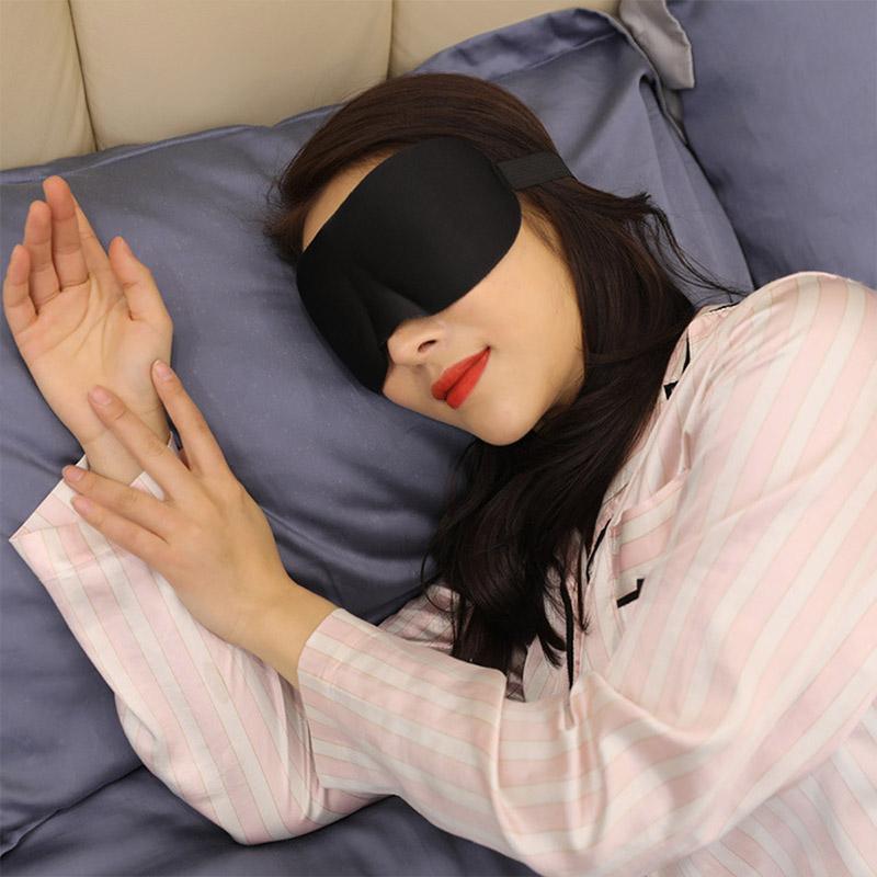 3D Sleep Strong Shading Eye Mask Natural Sleeping Eye Mask Soft Portable Eyepatch Eye Patch Women Men Blindfold Travel Eyepatch