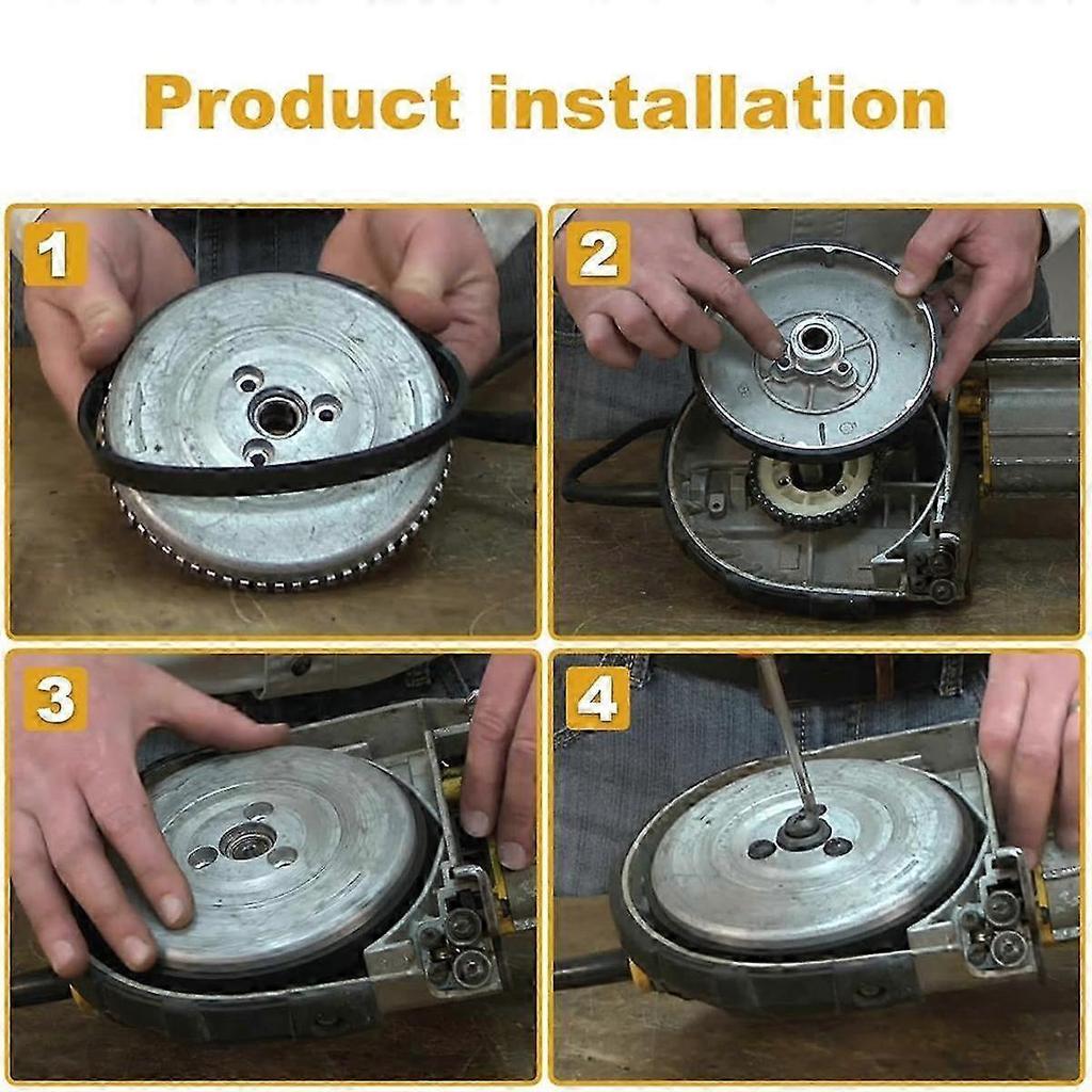 2 Pack 650721-00 Bandsaw Tires Belt Band Saw Rubber Tires Belt for 514002079 A02807 DCS374 DWM120