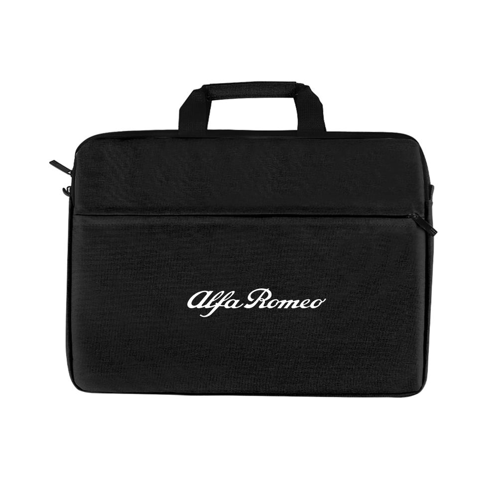 YYCE3 16 Inch Laptop Bag Sleeve Case Shoulder HandBag Notebook Pouch Briefcases For Alfa Romeo Giulia Sportiva MiTo Giulietta 156 159