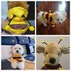 Outfit Puppy Apparel Polyester Bee Hoodie New Dog Cat Hoodie