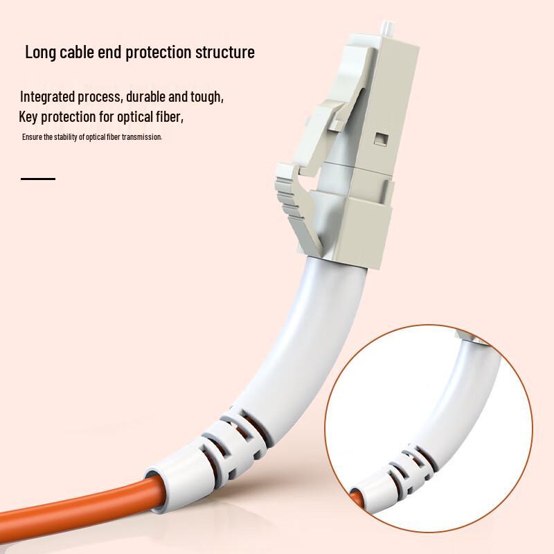 Zhongke Optoelectronics LC-SC Duplex Multimode Fiber Optic Patch Cable