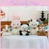 Bear Cat Rabbit Demon Dog Panda Table Companion Doll Decoration Plush Gift Toy