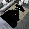 Ковер с 3D принтом скелета для спальни, гостиной, дивана, кабинета, большой площади, нескользящий коврик, подарок, напольный коврик для сына, мужа, разные размеры