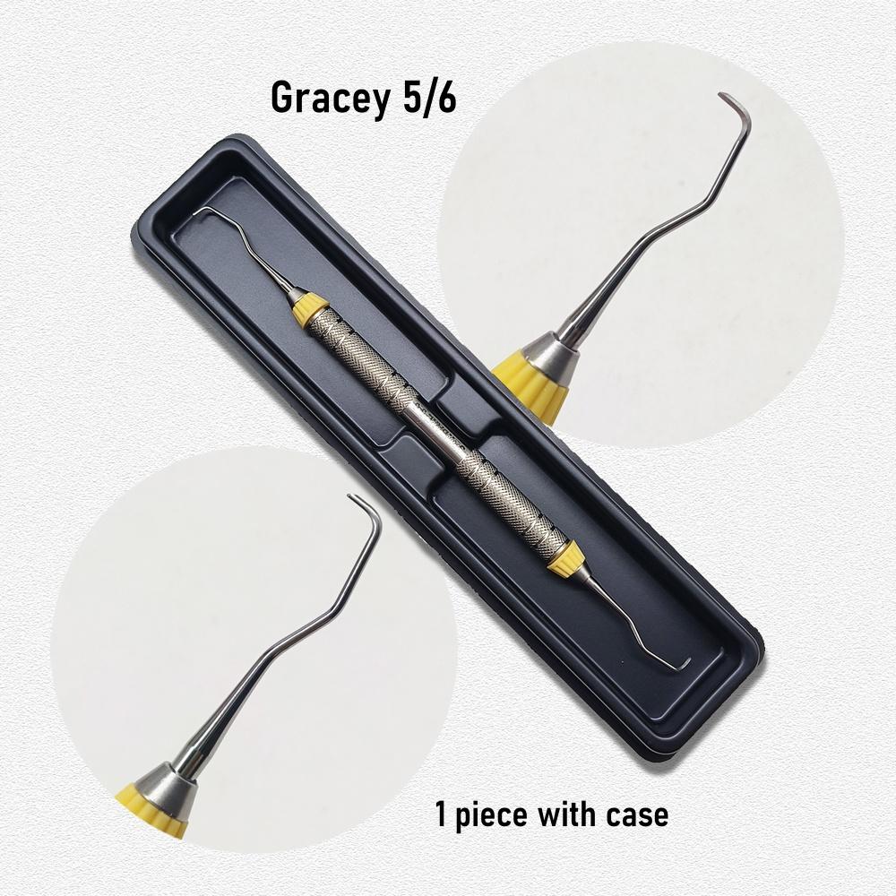 1 шт. Высококачественные стоматологические кюретки Грейси Пародонтальный скейлер Нержавеющая сталь Пародонтальные костные кюретки Перио
