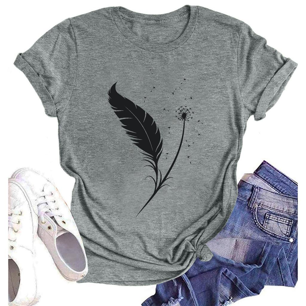 T Shirts Short Sleeve Tees For Women Fashion Tops Lightweight Soft Casual Summer Outfits Clothes