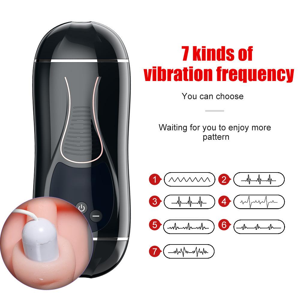 Мужской мастурбатор Hannibal, чашка с телескопическим вращением, стимуляция пениса, электрическая карманная киска, вагина, минет, секс-игрушка для взрослых для мужчин