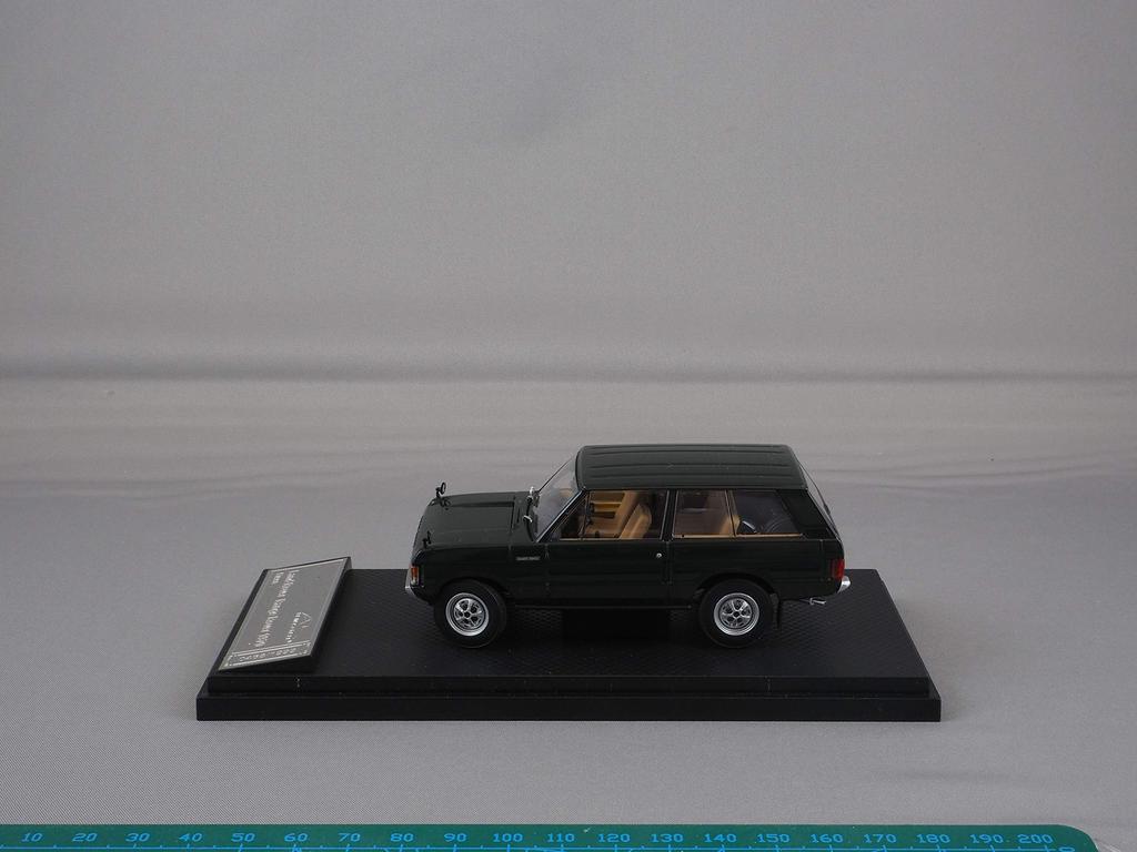 Almost Real Range Rover 1970 Green Scale Complete Diecast Model Car 410104 - - 1/43