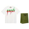 GUCCI Men's Cotton Blade T-shirt White 565806-XJAZY-9037