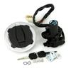 Motorcycle Ignition Switch Fuel Tank Gas Cap Cover Seat Lock Kit for KAWASAKI Versys-X300 KLE300 KLE 300 Versys X300 2017-2021