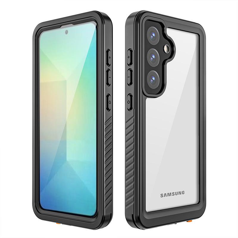 Водонепроницаемый чехол для Samsung Galaxy S25: Ультразащищенный, ударопрочный, герметичный чехол для S24, S23. Идеально для занятий спортом на открытом воздухе.