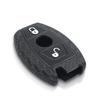 KEYYOU 2/3 Buttons Carbon Silicone Car Key Case Auto Key Protector Cover For Mercedes Benz A180 A200 A260 w214 w211 A Classe