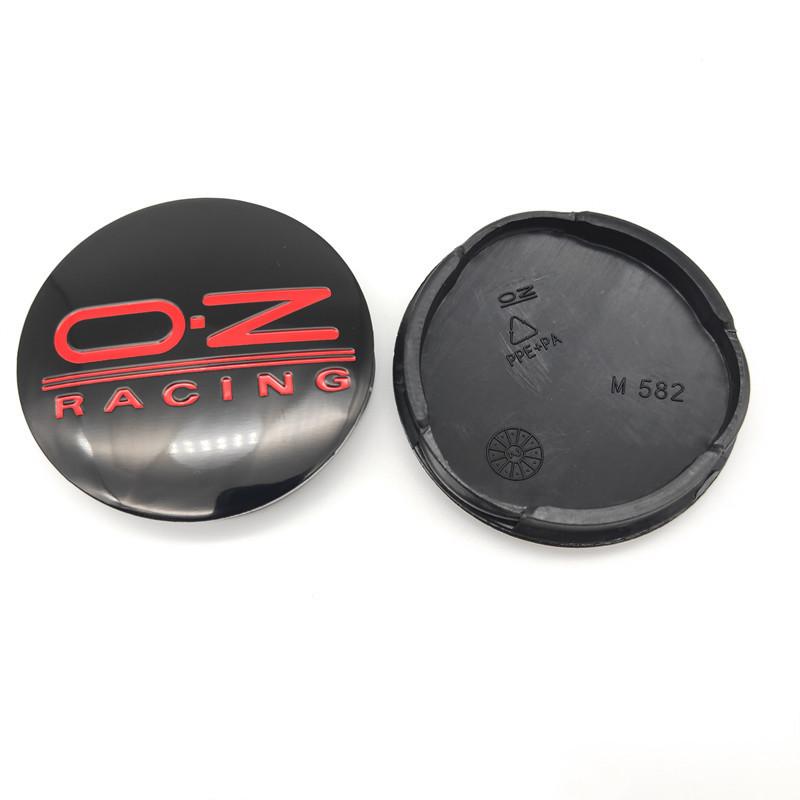 ndzsh1 4PCS/lot 55mm OZ Racing Emblem M582 Car Wheel Center Rim Hub Caps Wheel Dust-proof Covers For OZ