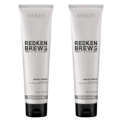 Крем для бритья Redken Brew для чувствительной кожи, 2 упаковки, 150 мл