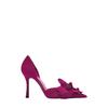 Fashion Flower High Heels Women Pumps Summer 2025  Purple Woman Heeled Shoes Fashion Weddings Bridal Elegant Slingback Heeled