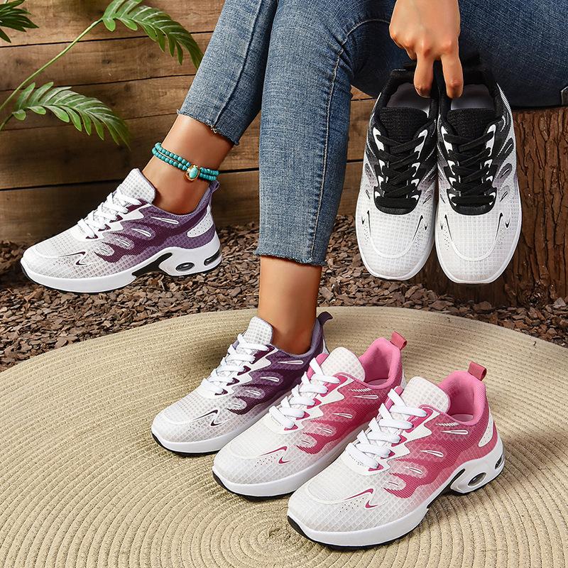 Sneakers Women'S Autumn Air Cushion Lightweight Running Shoes Women'S Shoes Fashion Breathable Casual Shoes