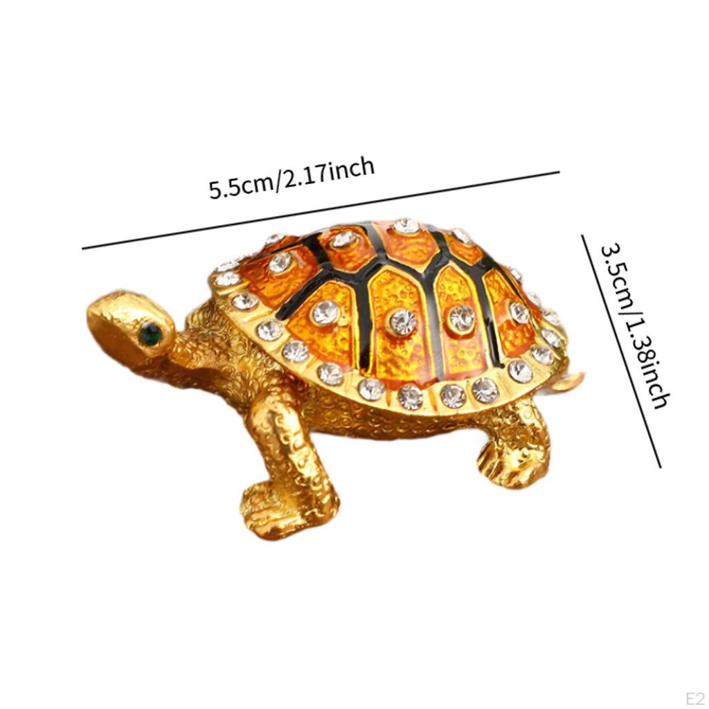 Эмалированная шкатулка для безделушек, ювелирный комод, коллекционное хранилище сокровищ, памятный сувенир