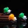 New Housewarming Home Gift Jade Cabbage Figurines Lucky Mascot Ornaments Chinese Office Home Decoration Accessories