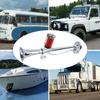7-Inch Single Trumpet Air Horn Zinc Alloy 12V/24V 128dB Loud Sound for Cars Trucks