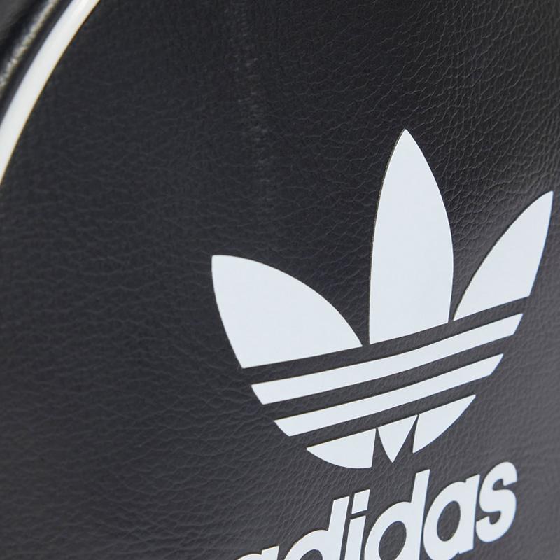 New Adidas Adicolor Classic Round Bag Black IT7592