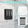 3Pcs Soap Dispenser Wall Mounted Shower Shampoo Shower Gel Detergent Conditioner Dispenser Bathroom Storage Bottle