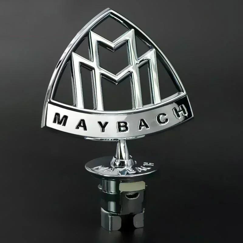 Metal Car Star Hood Badge Front Emblem Logo For Mercedes Benz Maybach C E S Class W204 W205 W212 W213 W211 W220 W222 W223