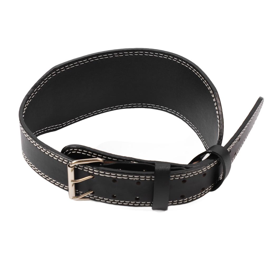 Пояс для поднятия тяжестей, защита талии, регулируемый пояс для поднятия тяжестей для тренировок в спортзале, черный, длина 130 см