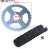 Motorcycle T8F Chain 136 Links and 38/44/54/74T Teeth Sprocket For 47cc 49cc Mini Moto Scooter ATV Quad 2 Stroke Engine Parts
