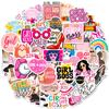 50 New Products Girl Boss Cute Style Girl Personality DIY Decorative Stickers Waterproof Gum Stickers