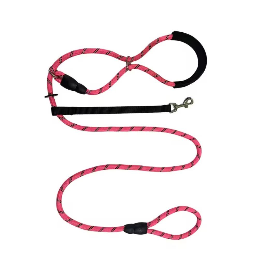 2in1 Dog Leash with Anti-Bite Muzzle Adjustable Anti-Pull Dog Leash Pet Supplies