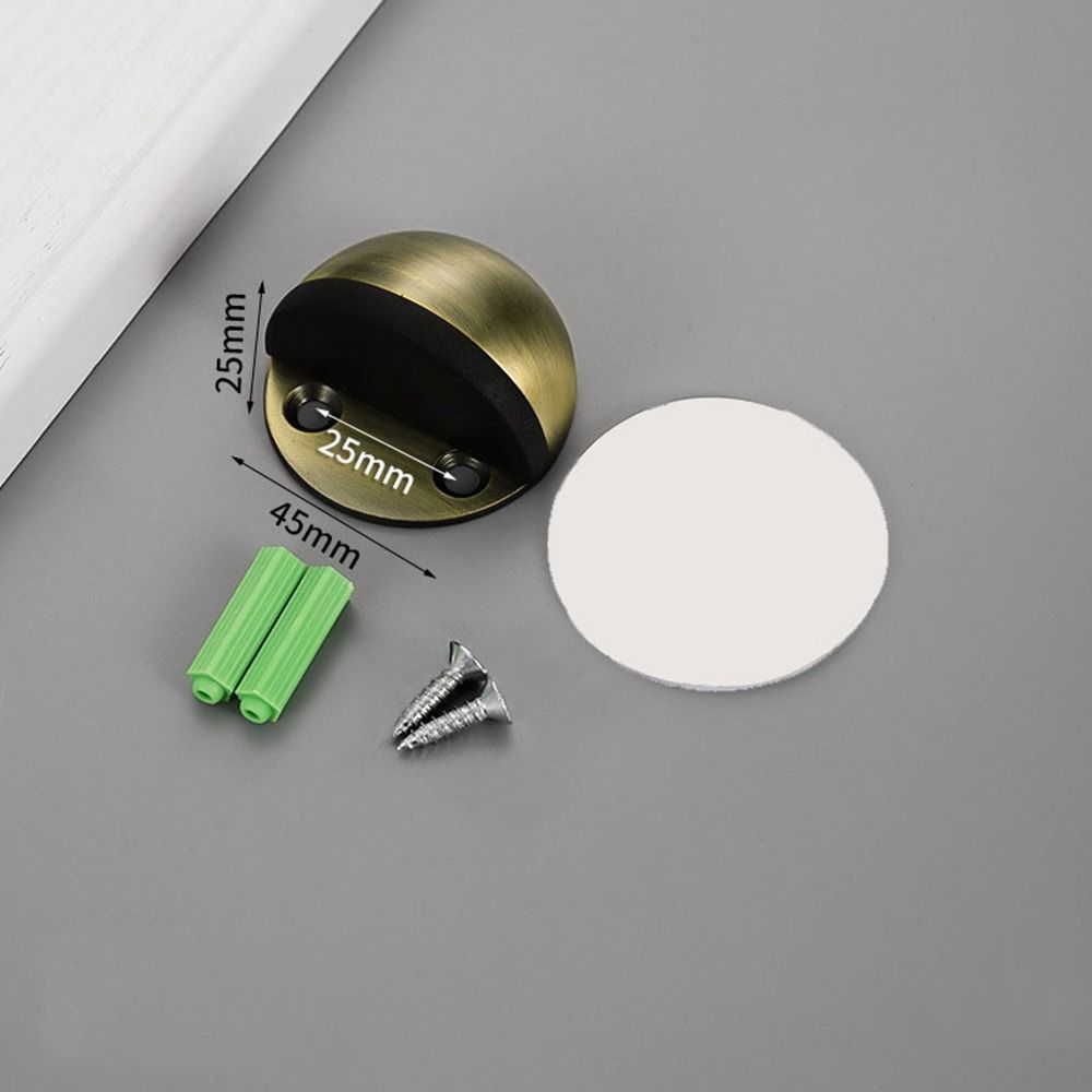 Новый дверной стопор из нержавеющей стали, не пробивной, без гвоздей, дверной держатель, препятствующий столкновению, дверной стопор