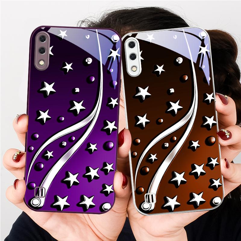 Глубокая ночь со звездами Для Samsung A01 A02 03 Core 04 05 06 10 12 13 14 5G 15 16 M02 12 Note 8 9 10 20 стекло Ультра чехол для телефона