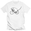 Fashion Cycling Rat Casual Tops O Neck Summer Tees Cotton Fitness Tshirt Oversized Unisex T Shirt Unisexs Clothing Streetwear